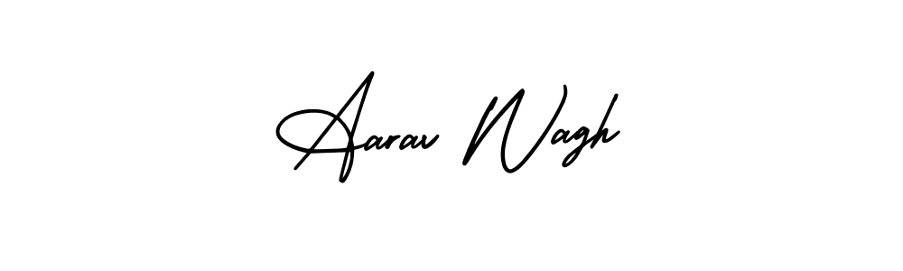 How to make Aarav Wagh signature? AmerikaSignatureDemo-Regular is a professional autograph style. Create handwritten signature for Aarav Wagh name. Aarav Wagh signature style 3 images and pictures png