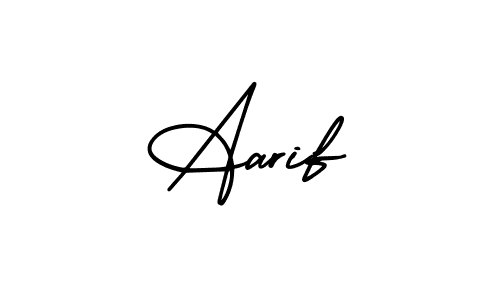 Similarly AmerikaSignatureDemo-Regular is the best handwritten signature design. Signature creator online .You can use it as an online autograph creator for name Aarif. Aarif signature style 3 images and pictures png