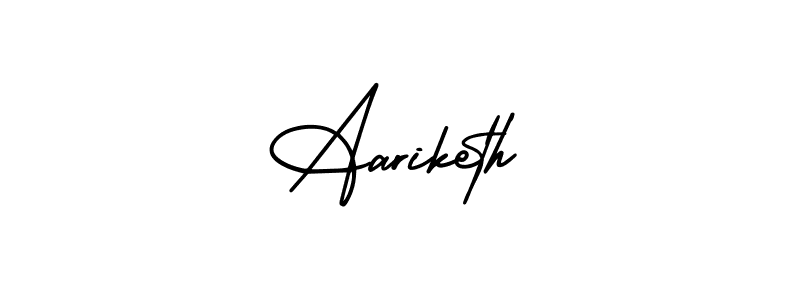 if you are searching for the best signature style for your name Aariketh. so please give up your signature search. here we have designed multiple signature styles  using AmerikaSignatureDemo-Regular. Aariketh signature style 3 images and pictures png
