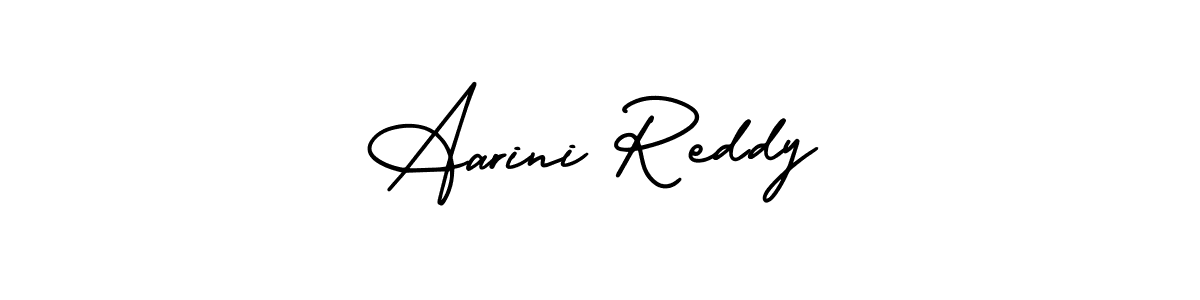 Create a beautiful signature design for name Aarini Reddy. With this signature (AmerikaSignatureDemo-Regular) fonts, you can make a handwritten signature for free. Aarini Reddy signature style 3 images and pictures png