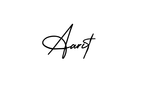 The best way (AmerikaSignatureDemo-Regular) to make a short signature is to pick only two or three words in your name. The name Aarit include a total of six letters. For converting this name. Aarit signature style 3 images and pictures png