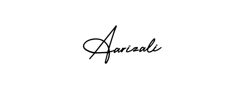 if you are searching for the best signature style for your name Aarizali. so please give up your signature search. here we have designed multiple signature styles  using AmerikaSignatureDemo-Regular. Aarizali signature style 3 images and pictures png