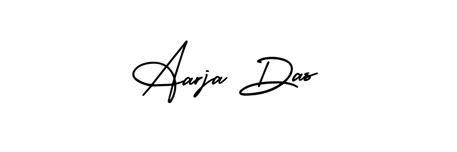 How to make Aarja Das signature? AmerikaSignatureDemo-Regular is a professional autograph style. Create handwritten signature for Aarja Das name. Aarja Das signature style 3 images and pictures png