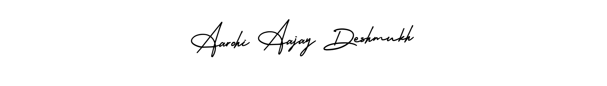 Best and Professional Signature Style for Aarohi Aajay Deshmukh. AmerikaSignatureDemo-Regular Best Signature Style Collection. Aarohi Aajay Deshmukh signature style 3 images and pictures png