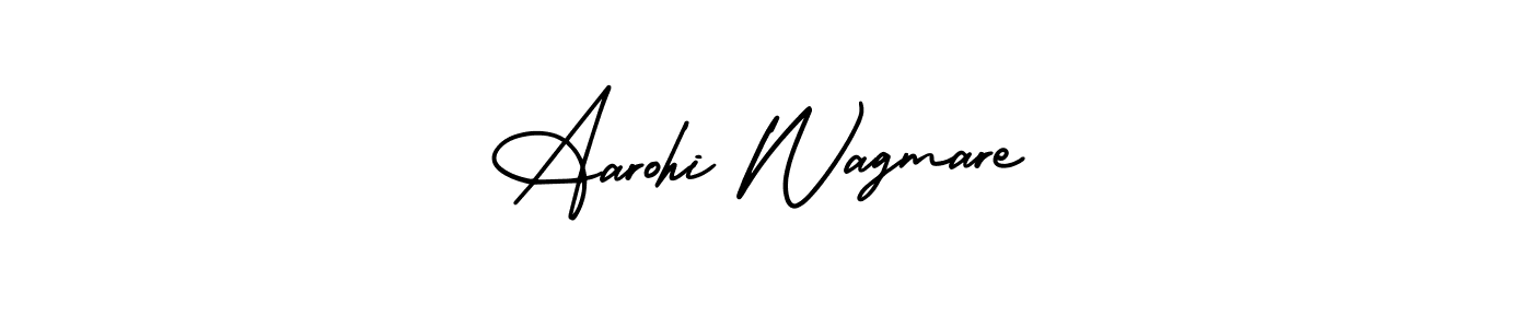 You can use this online signature creator to create a handwritten signature for the name Aarohi Wagmare. This is the best online autograph maker. Aarohi Wagmare signature style 3 images and pictures png