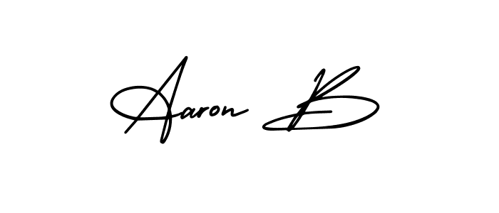 You can use this online signature creator to create a handwritten signature for the name Aaron B. This is the best online autograph maker. Aaron B signature style 3 images and pictures png