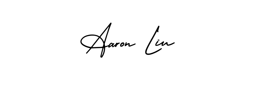 You can use this online signature creator to create a handwritten signature for the name Aaron Liu. This is the best online autograph maker. Aaron Liu signature style 3 images and pictures png
