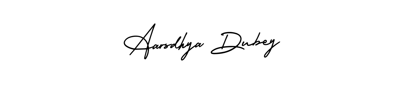 Design your own signature with our free online signature maker. With this signature software, you can create a handwritten (AmerikaSignatureDemo-Regular) signature for name Aarsdhya Dubey. Aarsdhya Dubey signature style 3 images and pictures png