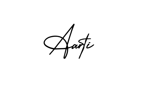 You should practise on your own different ways (AmerikaSignatureDemo-Regular) to write your name (Aarti) in signature. don't let someone else do it for you. Aarti signature style 3 images and pictures png