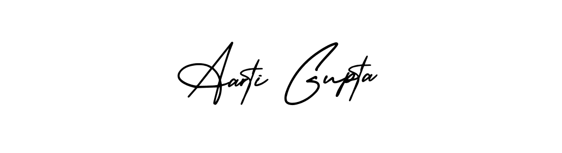 Design your own signature with our free online signature maker. With this signature software, you can create a handwritten (AmerikaSignatureDemo-Regular) signature for name Aarti Gupta. Aarti Gupta signature style 3 images and pictures png