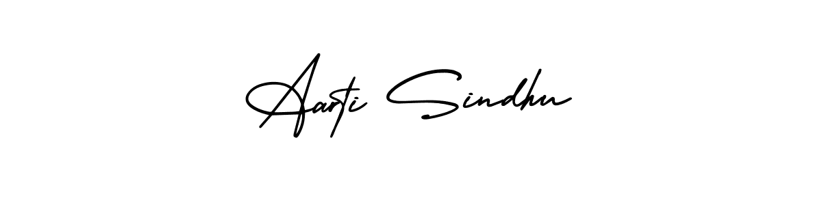 Design your own signature with our free online signature maker. With this signature software, you can create a handwritten (AmerikaSignatureDemo-Regular) signature for name Aarti Sindhu. Aarti Sindhu signature style 3 images and pictures png