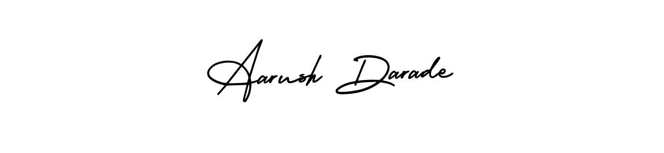 Here are the top 10 professional signature styles for the name Aarush Darade. These are the best autograph styles you can use for your name. Aarush Darade signature style 3 images and pictures png