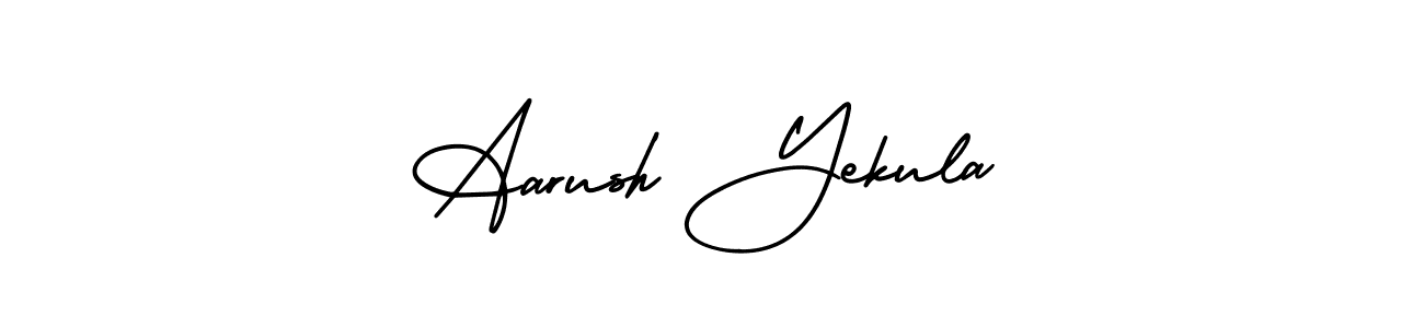 Make a beautiful signature design for name Aarush Yekula. Use this online signature maker to create a handwritten signature for free. Aarush Yekula signature style 3 images and pictures png