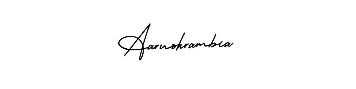 Once you've used our free online signature maker to create your best signature AmerikaSignatureDemo-Regular style, it's time to enjoy all of the benefits that Aarushrambia name signing documents. Aarushrambia signature style 3 images and pictures png