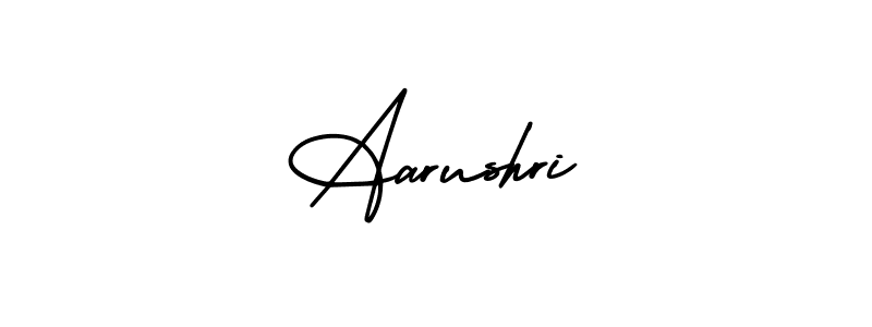 Create a beautiful signature design for name Aarushri. With this signature (AmerikaSignatureDemo-Regular) fonts, you can make a handwritten signature for free. Aarushri signature style 3 images and pictures png