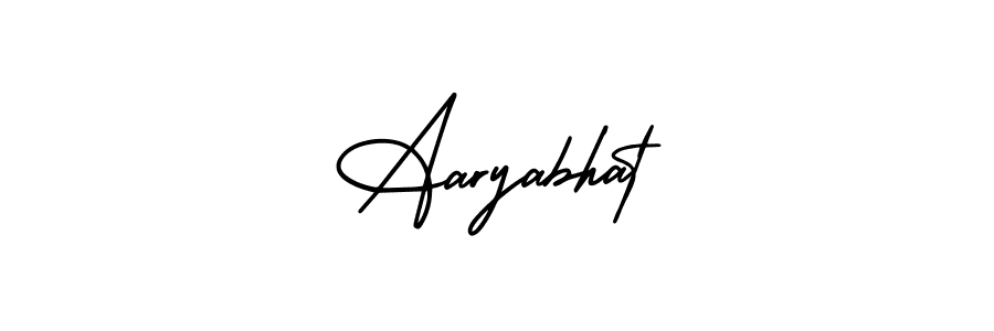 AmerikaSignatureDemo-Regular is a professional signature style that is perfect for those who want to add a touch of class to their signature. It is also a great choice for those who want to make their signature more unique. Get Aaryabhat name to fancy signature for free. Aaryabhat signature style 3 images and pictures png
