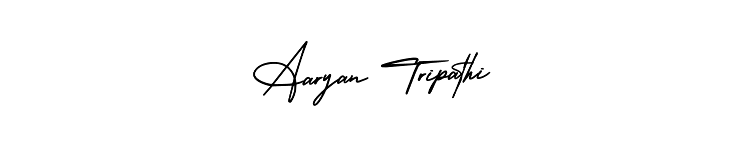 Make a beautiful signature design for name Aaryan Tripathi. Use this online signature maker to create a handwritten signature for free. Aaryan Tripathi signature style 3 images and pictures png