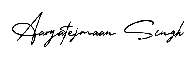 Check out images of Autograph of Aaryatejmaan Singh name. Actor Aaryatejmaan Singh Signature Style. AmerikaSignatureDemo-Regular is a professional sign style online. Aaryatejmaan Singh signature style 3 images and pictures png