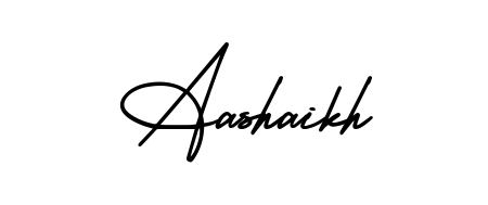 Discover the perfect balance of readability and style for Aashaikh with AmerikaSignatureDemo-Regular font. Create your dream signature today. Aashaikh signature style 3 images and pictures png