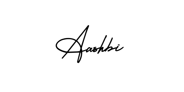 How to make Aashbi signature? AmerikaSignatureDemo-Regular is a professional autograph style. Create handwritten signature for Aashbi name. Aashbi signature style 3 images and pictures png