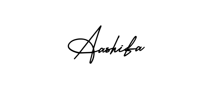 You should practise on your own different ways (AmerikaSignatureDemo-Regular) to write your name (Aashifa) in signature. don't let someone else do it for you. Aashifa signature style 3 images and pictures png