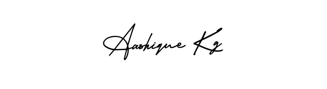 Design your own signature with our free online signature maker. With this signature software, you can create a handwritten (AmerikaSignatureDemo-Regular) signature for name Aashique Kg. Aashique Kg signature style 3 images and pictures png