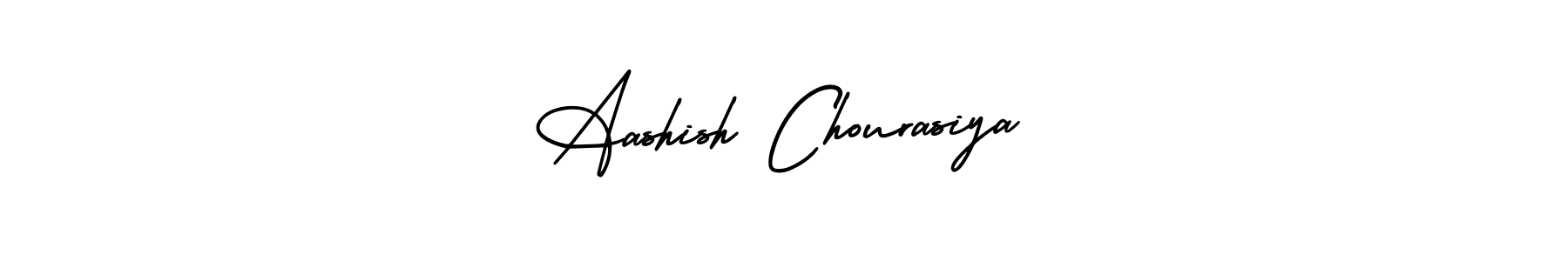 How to make Aashish Chourasiya name signature. Use AmerikaSignatureDemo-Regular style for creating short signs online. This is the latest handwritten sign. Aashish Chourasiya signature style 3 images and pictures png