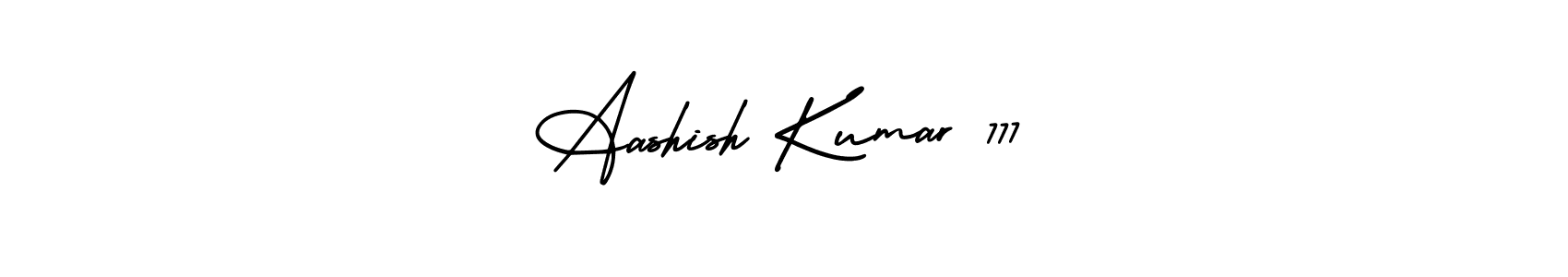 How to make Aashish Kumar 777 signature? AmerikaSignatureDemo-Regular is a professional autograph style. Create handwritten signature for Aashish Kumar 777 name. Aashish Kumar 777 signature style 3 images and pictures png