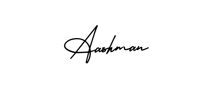 Make a beautiful signature design for name Aashman. Use this online signature maker to create a handwritten signature for free. Aashman signature style 3 images and pictures png