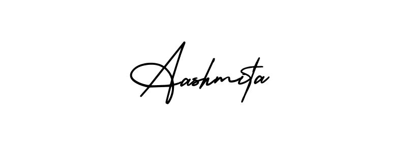 It looks lik you need a new signature style for name Aashmita. Design unique handwritten (AmerikaSignatureDemo-Regular) signature with our free signature maker in just a few clicks. Aashmita signature style 3 images and pictures png