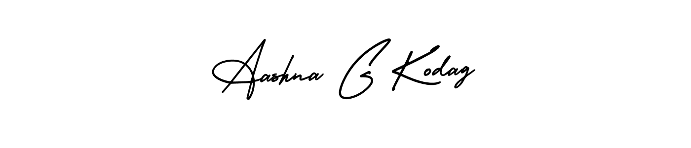 Best and Professional Signature Style for Aashna G Kodag. AmerikaSignatureDemo-Regular Best Signature Style Collection. Aashna G Kodag signature style 3 images and pictures png
