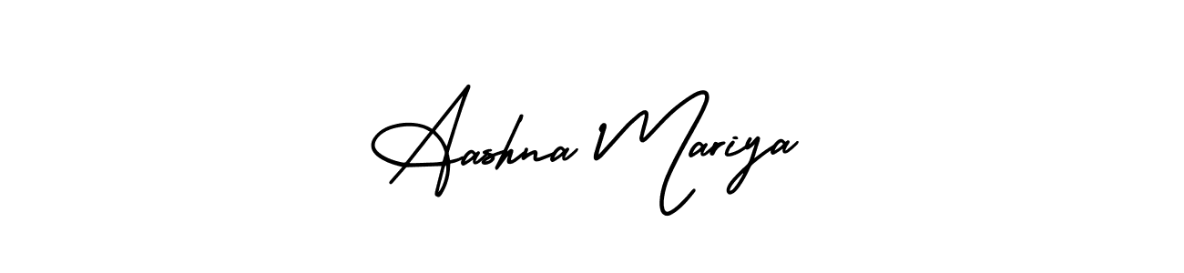 You can use this online signature creator to create a handwritten signature for the name Aashna Mariya. This is the best online autograph maker. Aashna Mariya signature style 3 images and pictures png