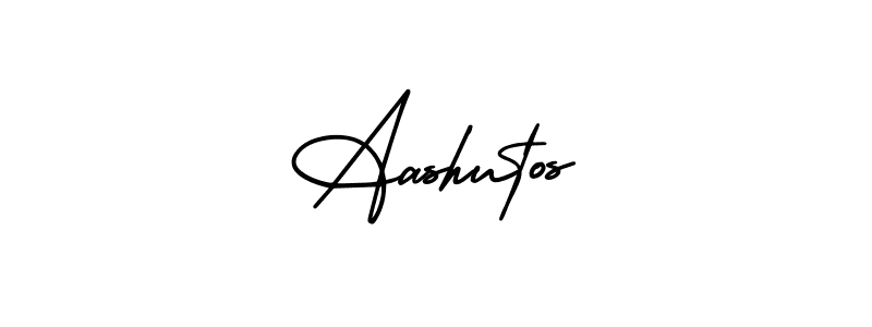 Make a beautiful signature design for name Aashutos. Use this online signature maker to create a handwritten signature for free. Aashutos signature style 3 images and pictures png
