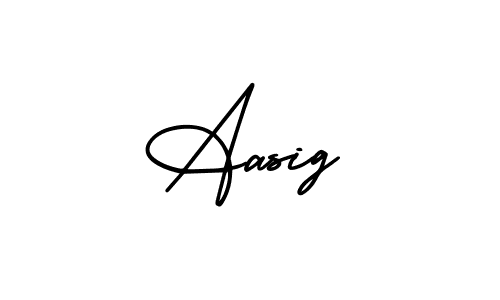 How to Draw Aasig signature style? AmerikaSignatureDemo-Regular is a latest design signature styles for name Aasig. Aasig signature style 3 images and pictures png