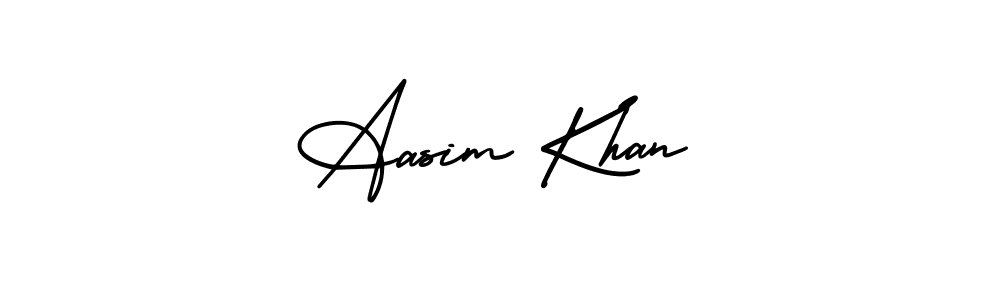 Make a short Aasim Khan signature style. Manage your documents anywhere anytime using AmerikaSignatureDemo-Regular. Create and add eSignatures, submit forms, share and send files easily. Aasim Khan signature style 3 images and pictures png