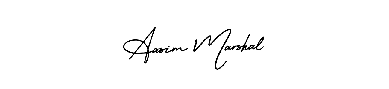 Create a beautiful signature design for name Aasim Marshal. With this signature (AmerikaSignatureDemo-Regular) fonts, you can make a handwritten signature for free. Aasim Marshal signature style 3 images and pictures png