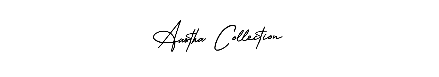 Create a beautiful signature design for name Aastha Collection. With this signature (AmerikaSignatureDemo-Regular) fonts, you can make a handwritten signature for free. Aastha Collection signature style 3 images and pictures png