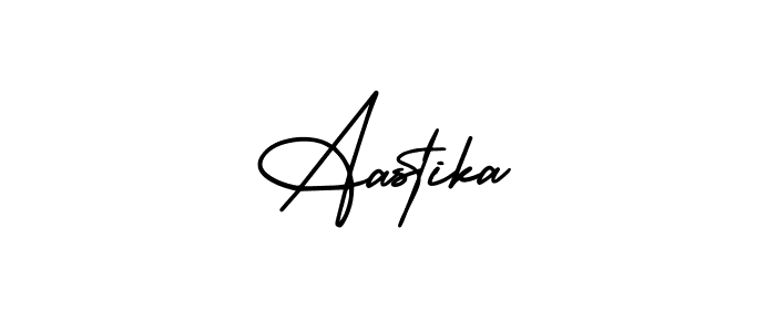 Aastika stylish signature style. Best Handwritten Sign (AmerikaSignatureDemo-Regular) for my name. Handwritten Signature Collection Ideas for my name Aastika. Aastika signature style 3 images and pictures png