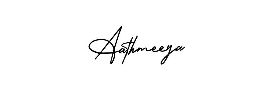 Make a beautiful signature design for name Aathmeeya. With this signature (AmerikaSignatureDemo-Regular) style, you can create a handwritten signature for free. Aathmeeya signature style 3 images and pictures png