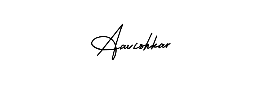 Aavishkar stylish signature style. Best Handwritten Sign (AmerikaSignatureDemo-Regular) for my name. Handwritten Signature Collection Ideas for my name Aavishkar. Aavishkar signature style 3 images and pictures png