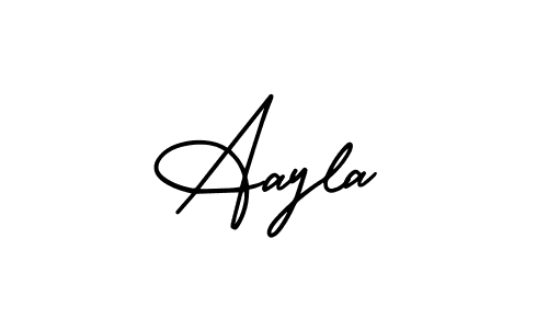 Also we have Aayla name is the best signature style. Create professional handwritten signature collection using AmerikaSignatureDemo-Regular autograph style. Aayla signature style 3 images and pictures png