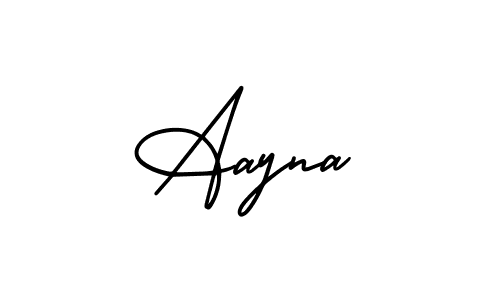 Best and Professional Signature Style for Aayna. AmerikaSignatureDemo-Regular Best Signature Style Collection. Aayna signature style 3 images and pictures png