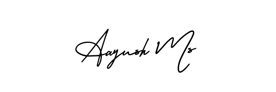 Here are the top 10 professional signature styles for the name Aayush Ms. These are the best autograph styles you can use for your name. Aayush Ms signature style 3 images and pictures png