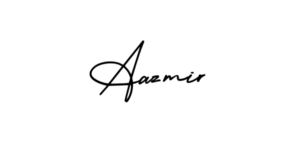 How to Draw Aazmir signature style? AmerikaSignatureDemo-Regular is a latest design signature styles for name Aazmir. Aazmir signature style 3 images and pictures png