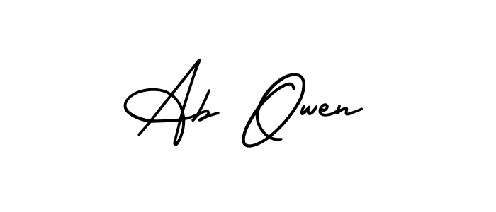 97+ Ab Owen Name Signature Style Ideas | Unique Electronic Signatures