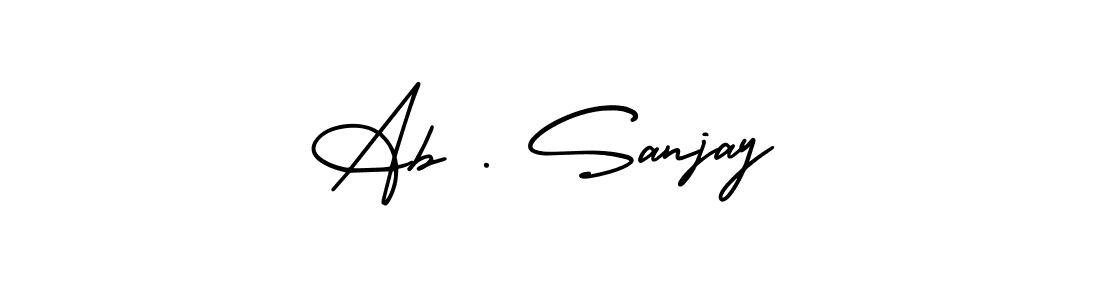 AmerikaSignatureDemo-Regular is a professional signature style that is perfect for those who want to add a touch of class to their signature. It is also a great choice for those who want to make their signature more unique. Get Ab . Sanjay name to fancy signature for free. Ab . Sanjay signature style 3 images and pictures png