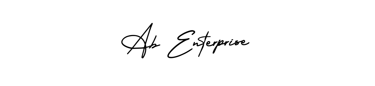 if you are searching for the best signature style for your name Ab Enterprise. so please give up your signature search. here we have designed multiple signature styles  using AmerikaSignatureDemo-Regular. Ab Enterprise signature style 3 images and pictures png