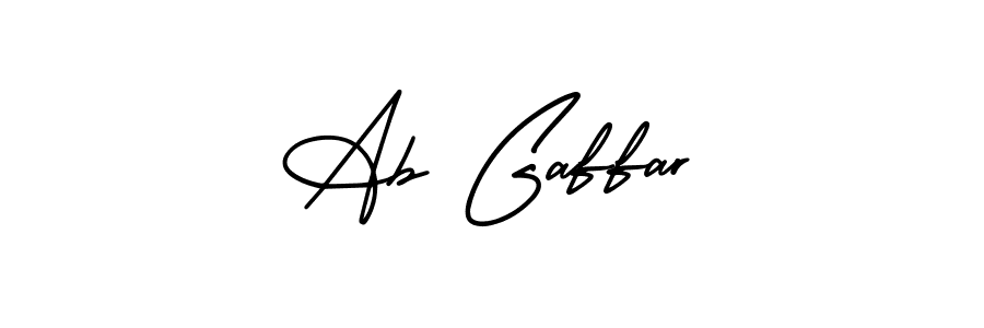 You can use this online signature creator to create a handwritten signature for the name Ab Gaffar. This is the best online autograph maker. Ab Gaffar signature style 3 images and pictures png