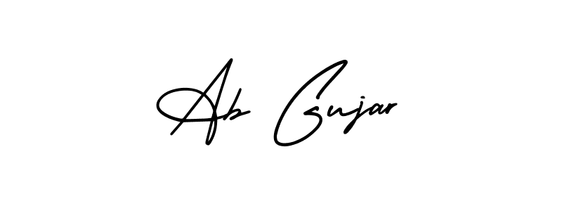 You can use this online signature creator to create a handwritten signature for the name Ab Gujar. This is the best online autograph maker. Ab Gujar signature style 3 images and pictures png