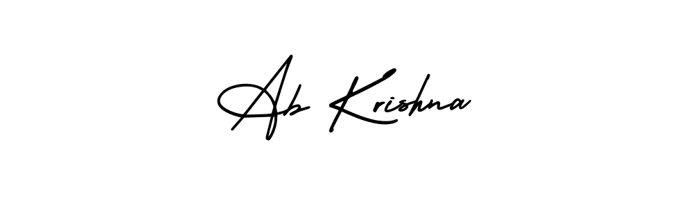 Check out images of Autograph of Ab Krishna name. Actor Ab Krishna Signature Style. AmerikaSignatureDemo-Regular is a professional sign style online. Ab Krishna signature style 3 images and pictures png